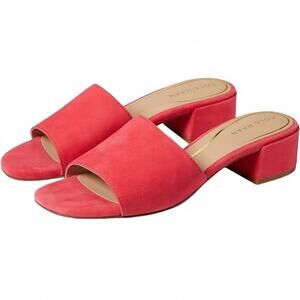 NEW COLE HAAN women's calli open toe sandal in geranium